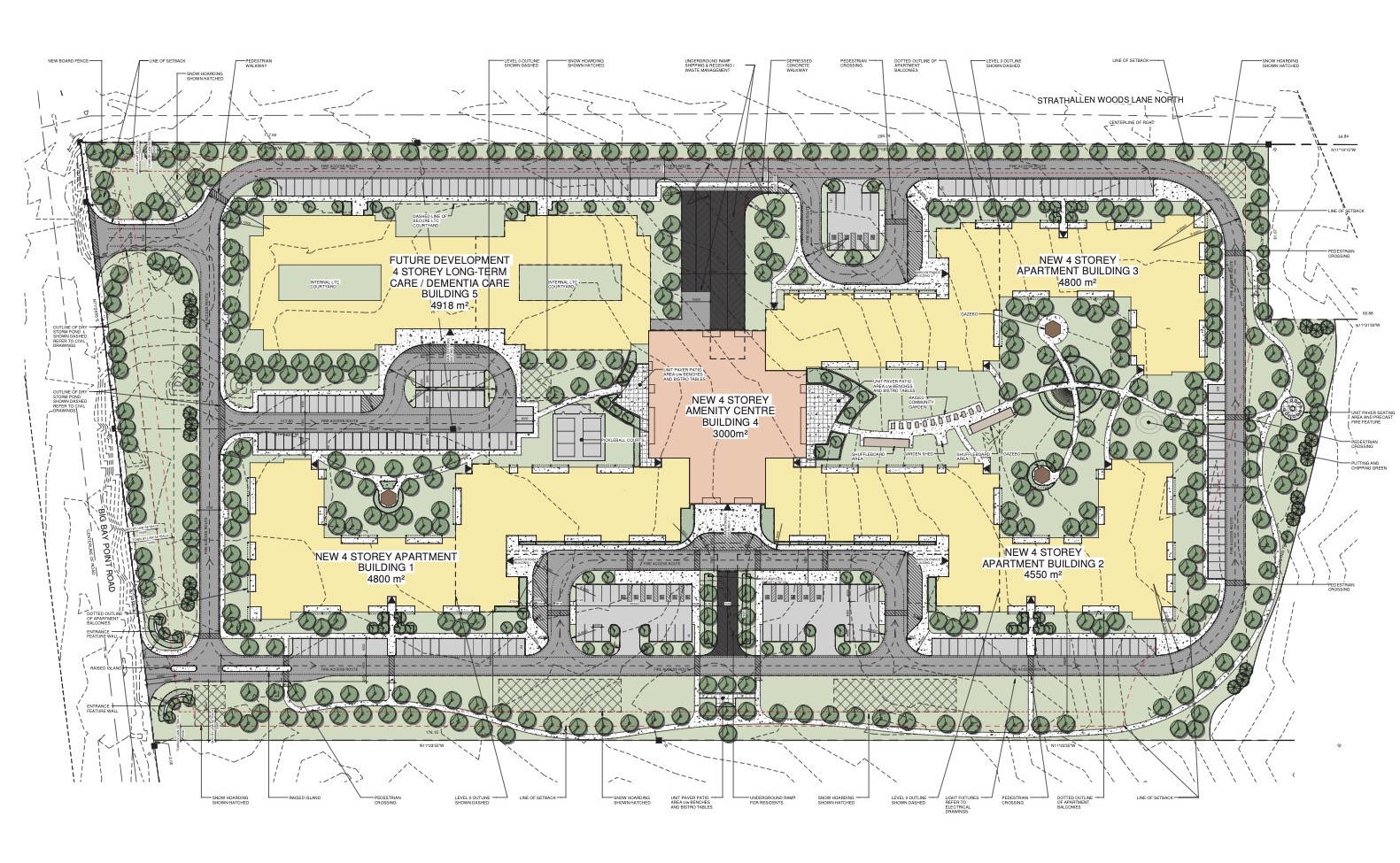 Updated plan for Tollendale II in Innisfil, Ontario